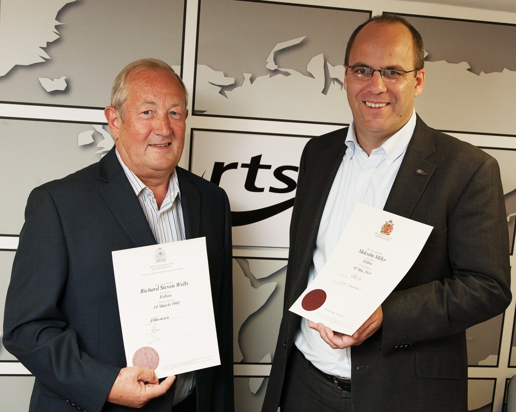 RTS managing director follows chairman in becoming fellow of auto industry association