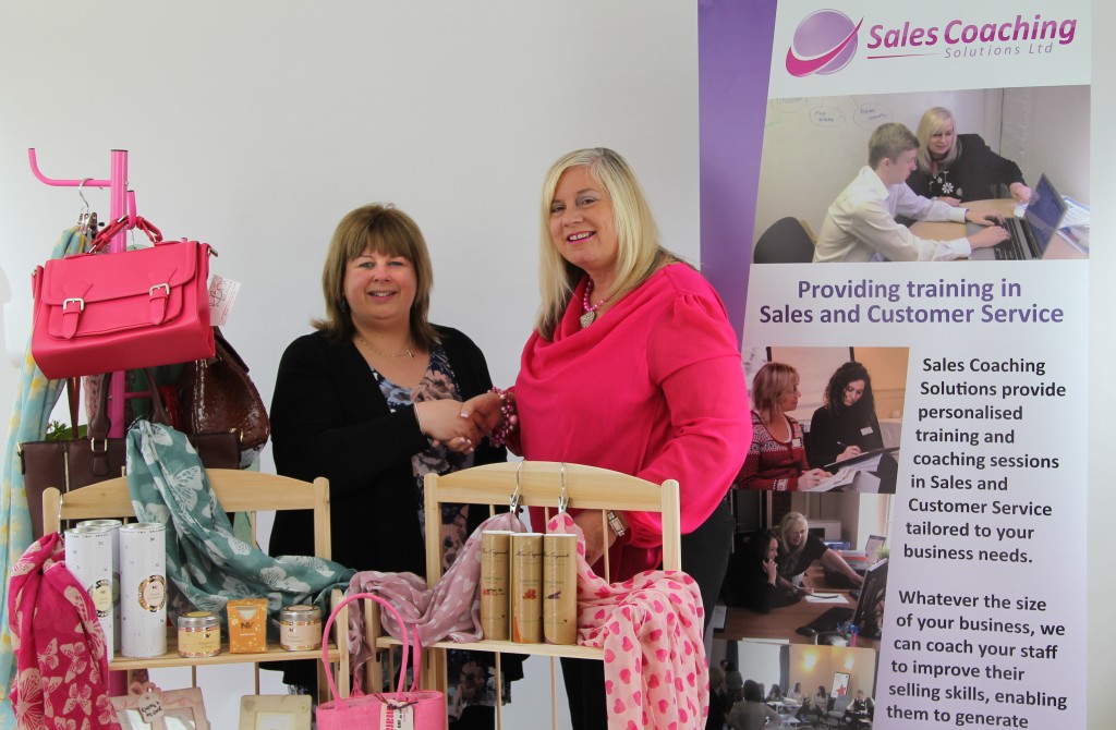 Mother-and-daughter start-up retail business calls in expert to build sales