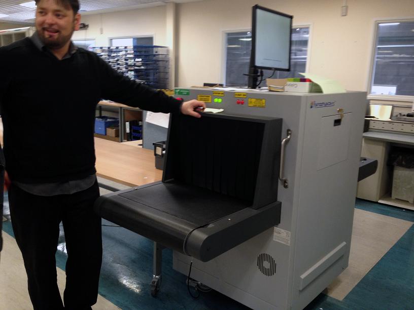 Totalpost wins x-ray machine contract from Nationwide for its Swindon mail centre