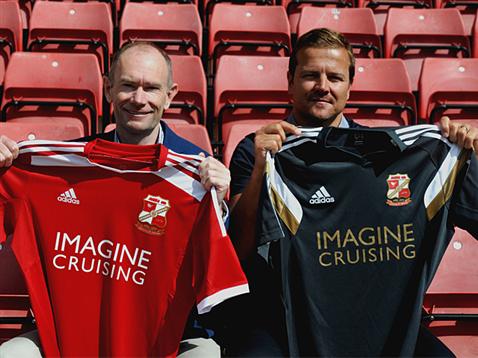 Imagine Cruising gets on board with Swindon Town as club’s new main sponsor