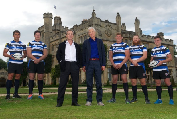 Dyson signs up as Bath Rugby’s new main sponsor