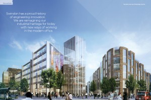 Wraps taken off plans for Swindon town centre’s ‘vibrant’ new commercial heart