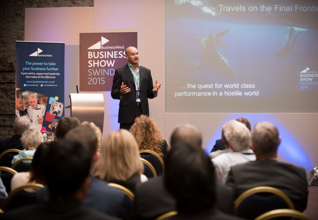 Leaders need to overcome ‘red star’ moments to be successful, Monty Halls tell Business Show Swindon