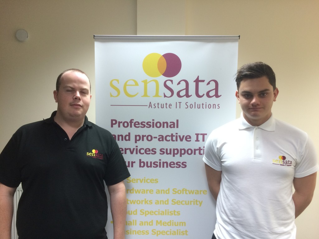 Two new recruits taken on by fast-growing IT business Sensata
