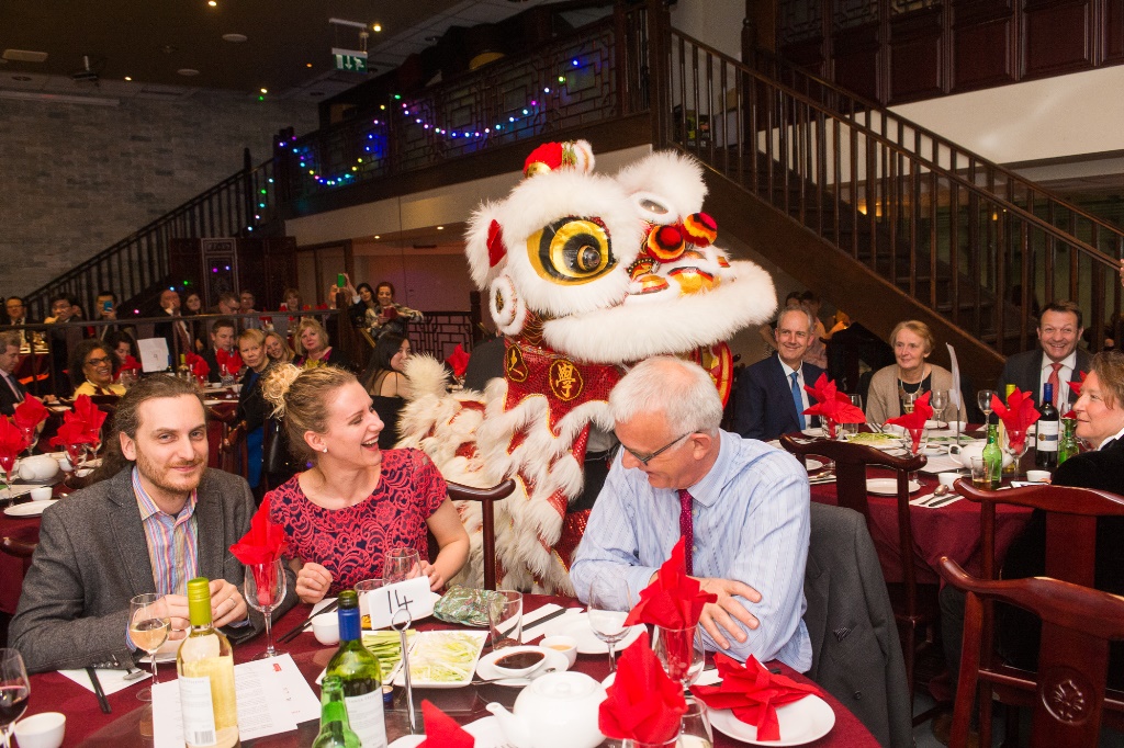 East meets West as region’s links with China are celebrated at banquet for the Year of the Monkey