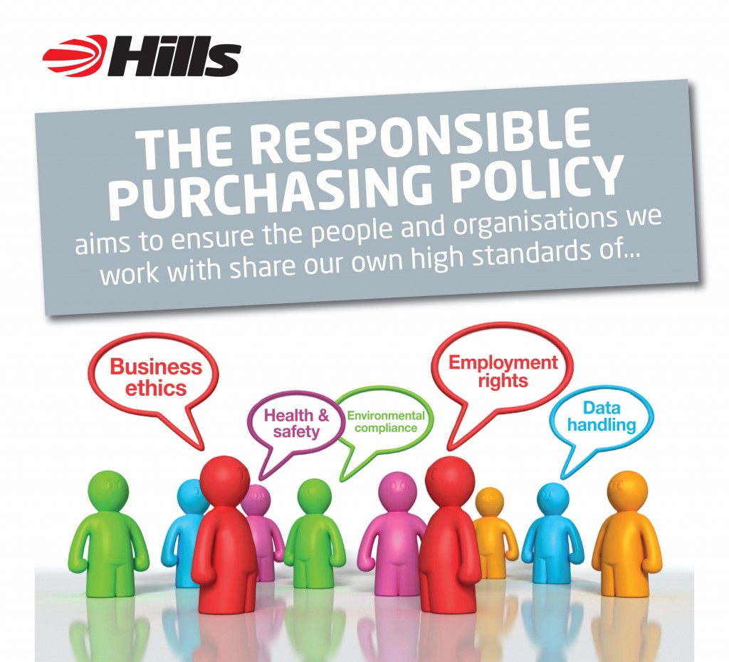 Hills Group puts ethical business at its core by adopting responsible purchasing policy